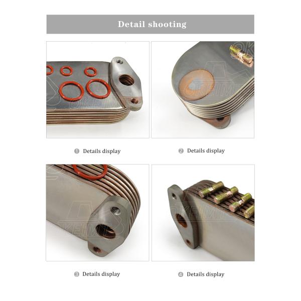 6151-61-2111 una base más fresca del aceite de motor de 6D125-7P KOMATSU para KOMATSU PC300-3 PC400-3 y niveladora D85A-21