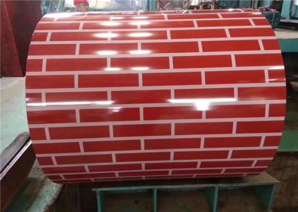 Color coated flower design PPGI Prepainted Galvanized Steel Coil