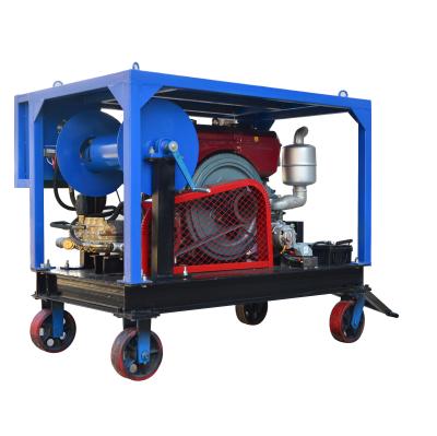 Trailer Mounted High Pressure Drain Cleaning Jetter Machine For Cleaning