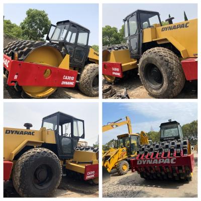 Single Drum Used Road Roller DYNAPAC CA301D 3 Ton Tier 4i Engine Low Hours
