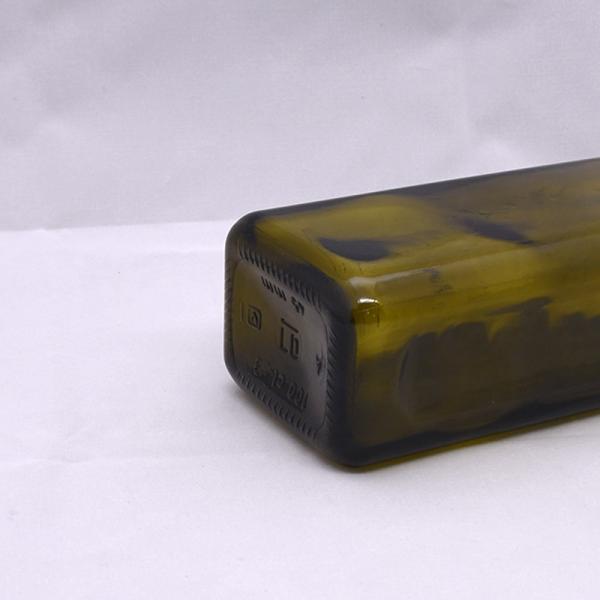 17oz BPA Free LFGB 1025ml Square Olive Oil Bottle