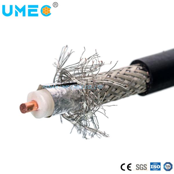 Cabos de vídeo de CCTV coaxial com energia Rg 58