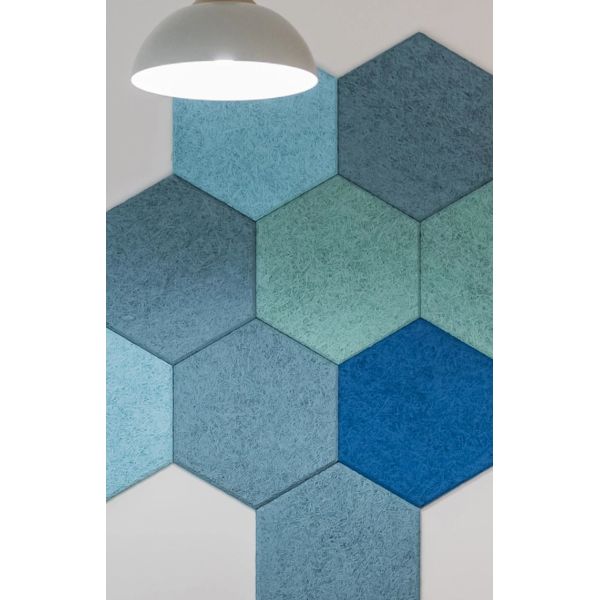 Sound Absorption Hexagon Acoustic Wall Panels For Renovation