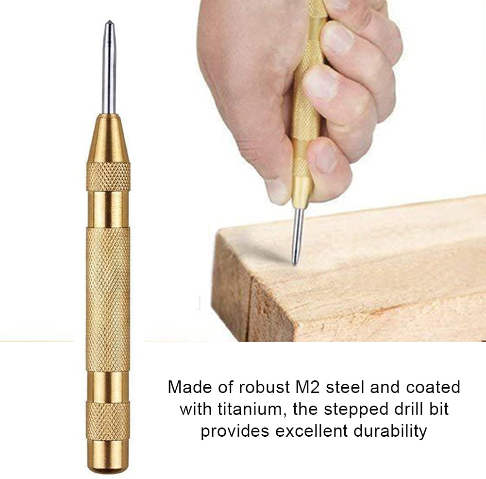 Биты пустотелого сверла диаманта хвостовика 22mm наговора 6PCS HSS4241 покрытые титаном