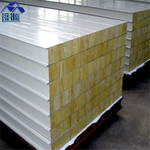 iso 50mm rock wool 20ft container house sandwich panel used for labor camp