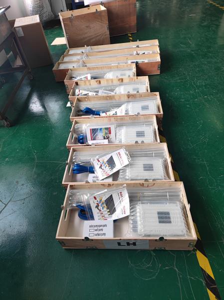 64 Meters Head Solar Water Pump System Dc 1.7m3/H High Flow Submersible Water Pumps For Agriculture Irrigation