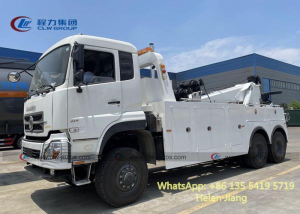 Dongfeng 6x6 toute la récupération Tow Truck du lecteur 16T Off Road de roue