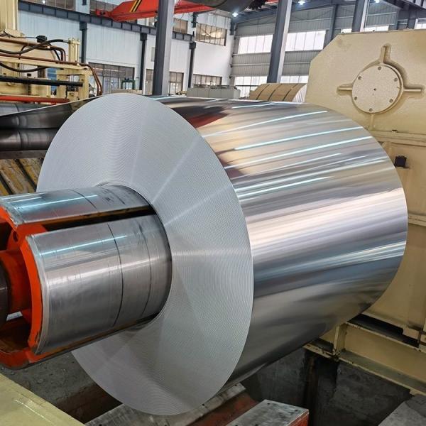 Cold Rolled Aluminium Foil Roll H14 H16 H24 ISO9001 RoHS Certification