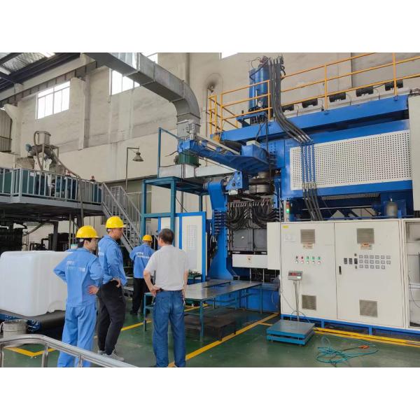 Черный IBC Bulk Container 2 слоя 1200L IBC Drum Blow Moulding Machine Пластиковый IBC Танк Производственная машина