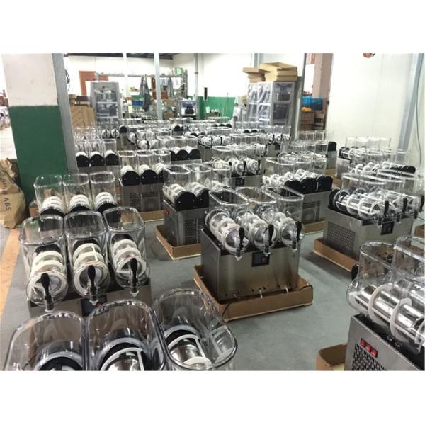 Frozen Drink Slush Machine / Slush Granita Machine With Aspera Compressor