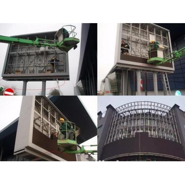 P4 P5 P6 P8 Full Color Outdoor LED Sign Street Advertising Boards 5 Pixel Pitch