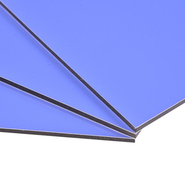 espessura composta de alumínio do painel 3mm da faísca 4.5kg/m2 de prata