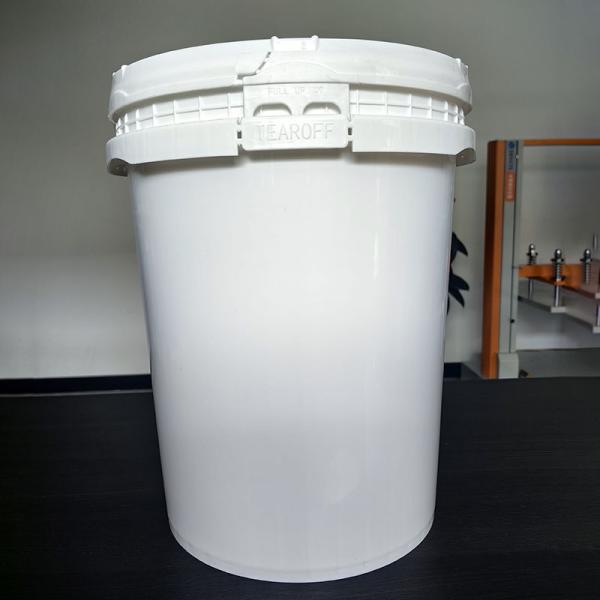 Secure Sealing Plastic Lid Machine Oil Engine Oil Bucket With Stackable Integrated Handle