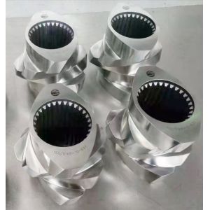 Petrochemical Industry TEX77 Convey Screw Segments For Co-Rotating Extruders