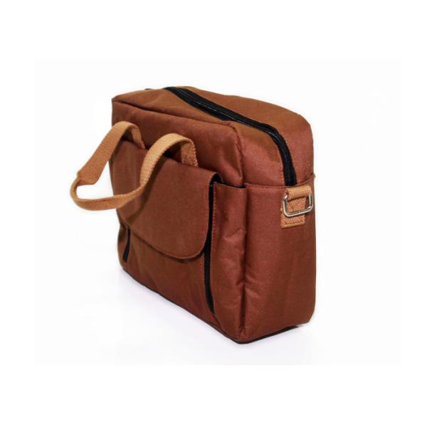 Silk Screen Printing Light Weight Shoulder Bag , Crossbody Laptop Messenger Bag