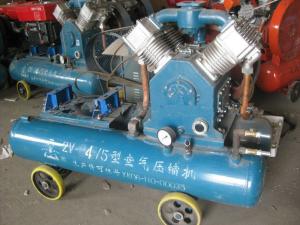 High efficient diesel driven piston air compressor for gold mining 4.0 M3/min