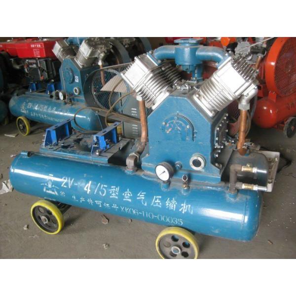 High efficient diesel driven piston air compressor for gold mining 4.0 M3/min