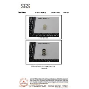 YUEQING HONGXIANG CONNECTOR MANUFACTURING CO.,LTD. Certifications