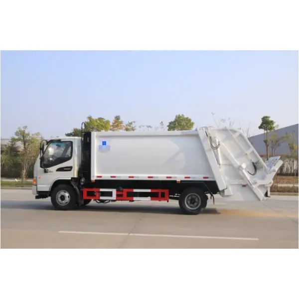 JAC 6cbm Municipal Compressed Waste Collection Trucks 8tons Refuse Compactor Truck