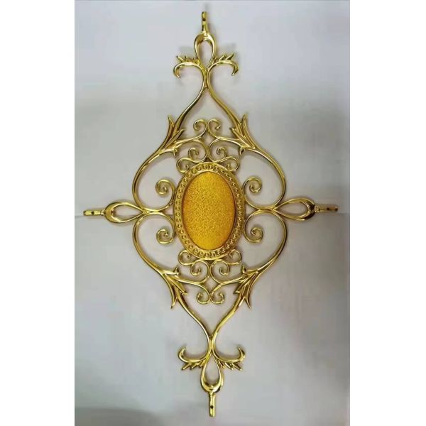 Durable Plastic Georgian Bar Flower Screw Fixed Decorative Window Door Glass