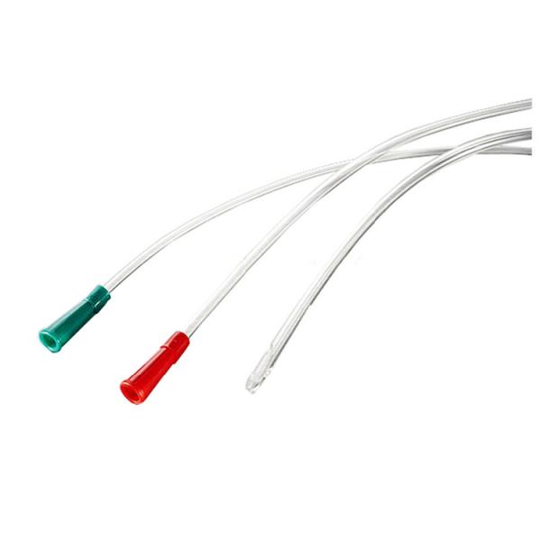 CE Урология Одноразовые изделия медицинский ПВК 40 см 8Fr до 22Fr Нелатонный уретральный катетер