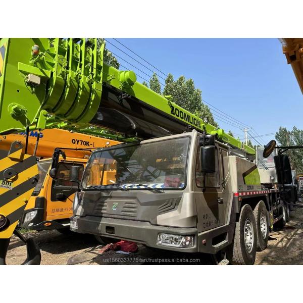 Construction Machine Used ZOOMLION 80 Ton Crane with Max. Lifting Height of 4.5m
