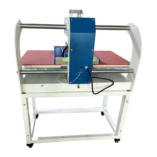Slide up Double Station Pneumatic Motor Large Format Sublimation Press Pneumatic Hot Press 40x60cm