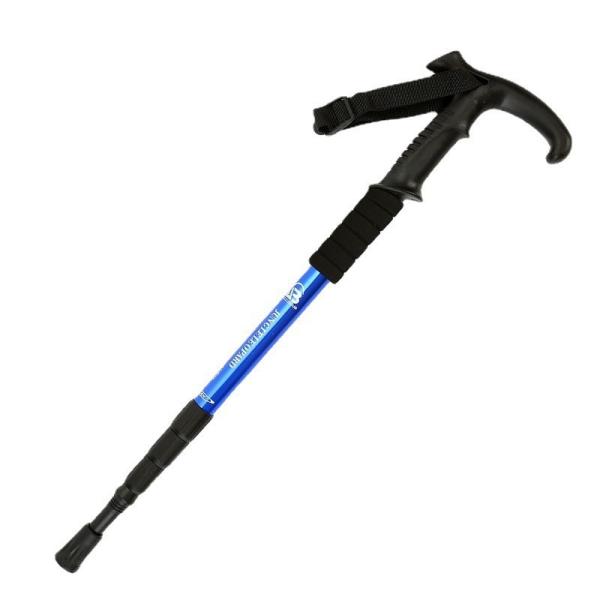 90-135cm Hassle-Free Returns Outdoor Climbing Stick Telescopic Walking Stick for Hiking