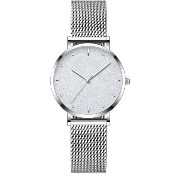 Sky Star Dial Modern Ladies Watches , Women'S Quartz Stainless Steel Casual Watch