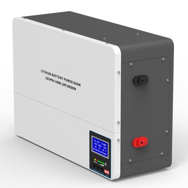 Wall mounted 24v 100ah 5kw 10kw 20kw Lifepo4 Lithium ion Energy Storage Battery  Rechargeable Pack for  Home solar  system