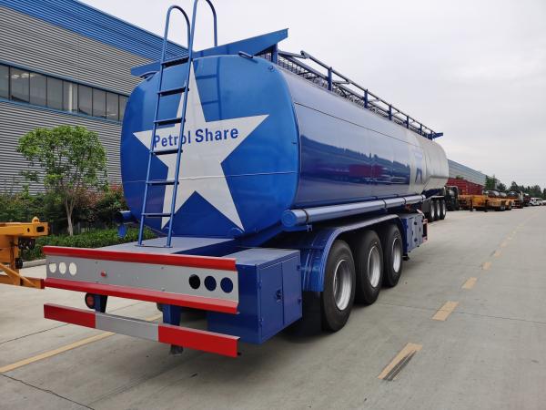 4000L Food Oil Tank Trailer Three Axles 45000L Food Oil Tanker Trailer