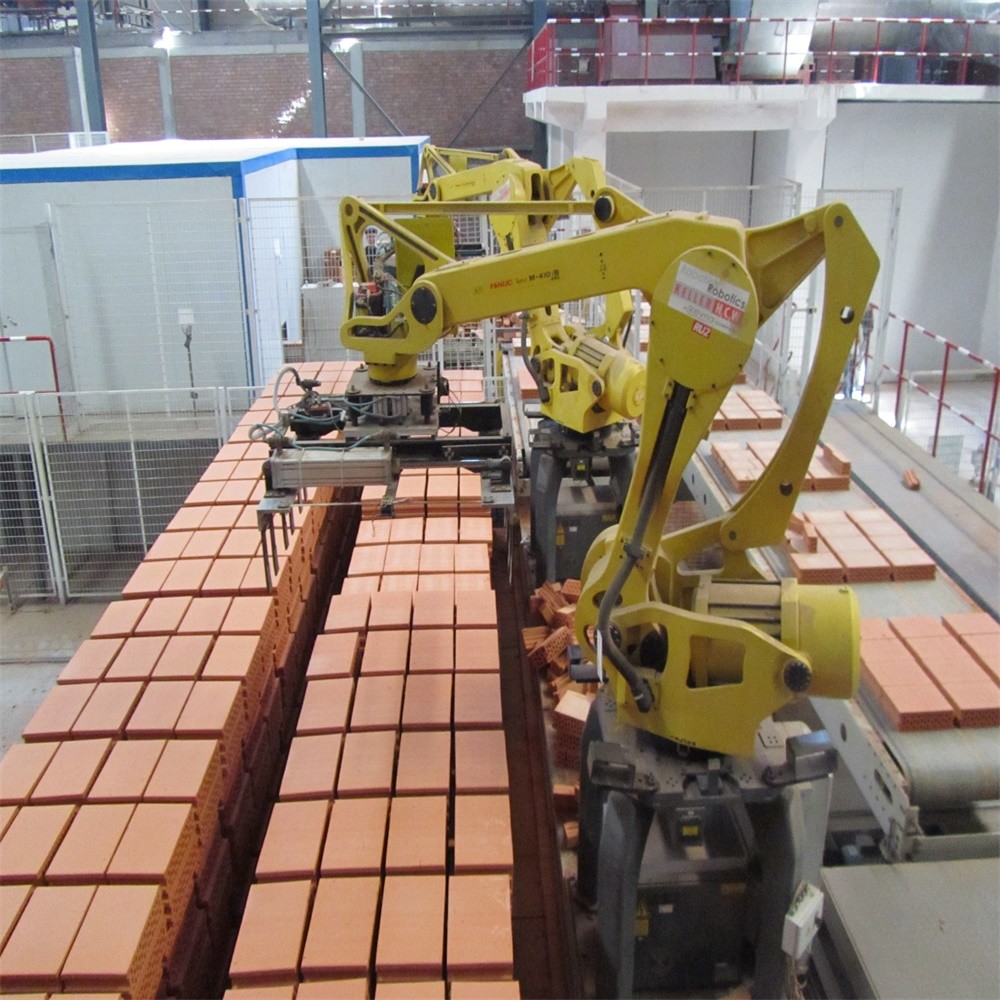 Робот штабелируя автоматическую машину делать кирпича 800kg с Gripper