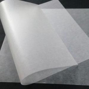 Liner de liberação de silicone branco / papel de vidro para adesivos e