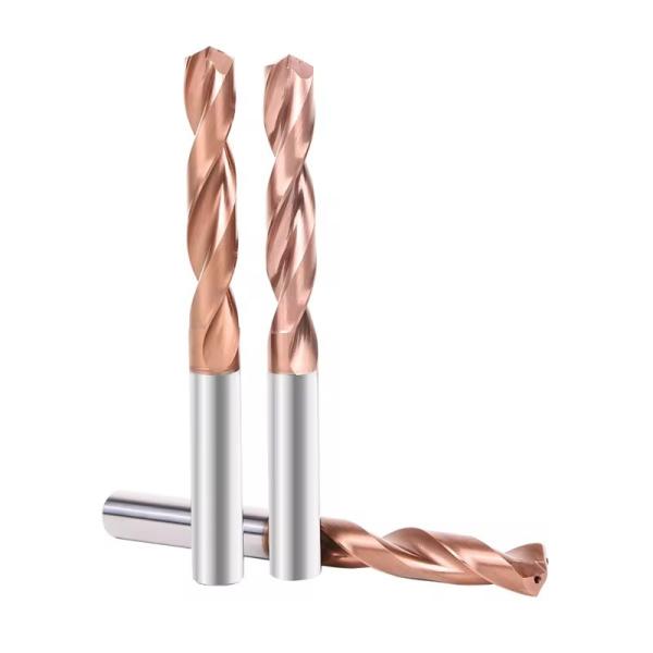 Solid Carbide Twists Drill Bit Tungsten Steel Drill Fixed Handle Coated