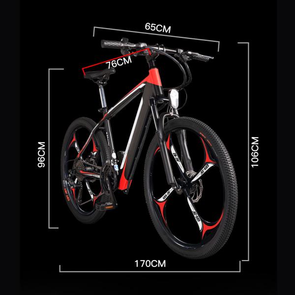 KMC Chain Battery Powered Off Road Bike 27kg Net Weight With CST Tire