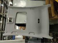 Geely géométrique Un panneau intérieur de revêtement supérieur blanc laiteux simple en tissu et en matière plastique