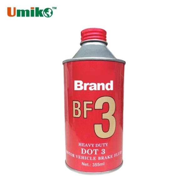 Automotive Lubricating Oil BF3 DOT3 Brake Fluid 355ml 500ml 1L High Boiling Point