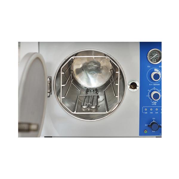 20L Tabletop Autoclave Steam Sterilizer Knob Controlled Manual Control
