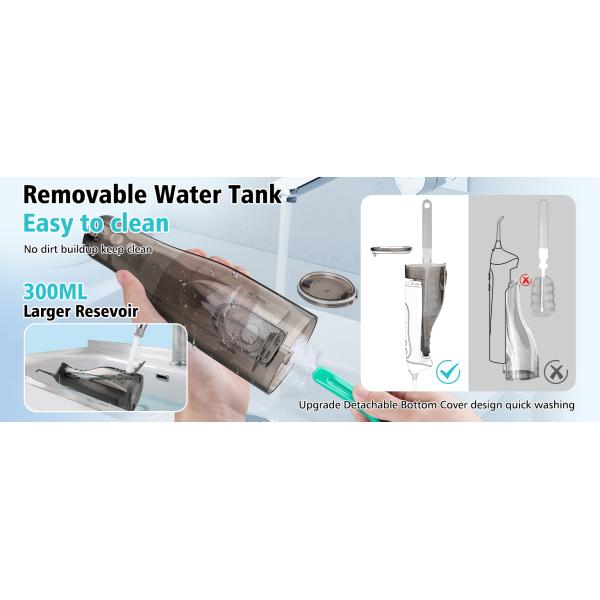 2500мАч батарея водонагреватель зубной поливник Чистка зубов Иригатор для полости рта портативный беспроводной