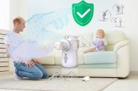 Máquina de atomización DC USB con modos ajustables para una mejor deposición pulmonar