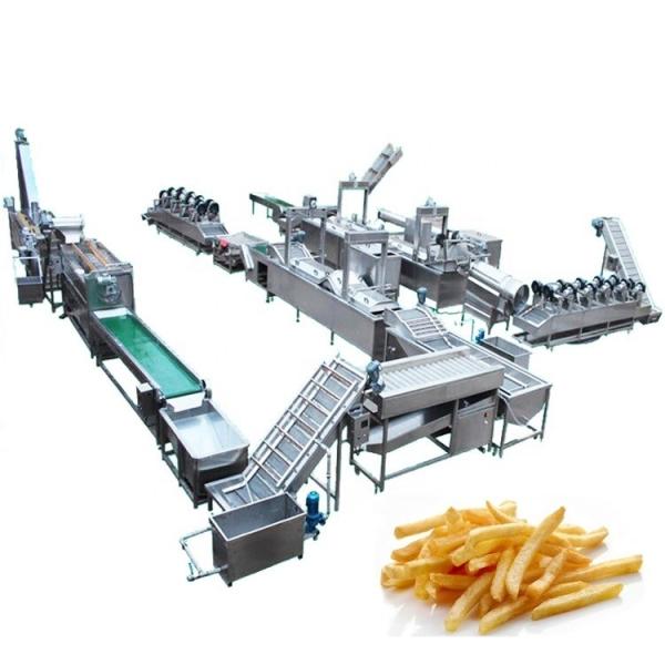 Equipamento de processamento de alimentos para produção automática de batatas e batatas fritas
