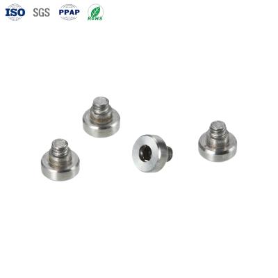 Screws miniatures à casquette de la tête de fromage à prise hexagonale non standard avec revêtement galvanisé et connexion à boulons communs
