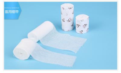 Elastic disposable medical bandage/medical gauze roll/Medical sterile gauze bandage
