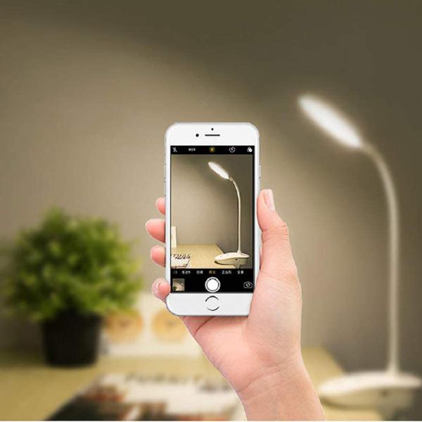 1W DC5V Rechargeable Study LED Desk Lamp With 3 Brightness USB