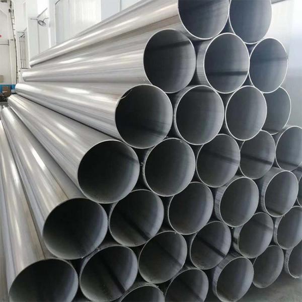 SS304 SS316 316l Stainless Steel Pipe Straight Round Spot Inventory