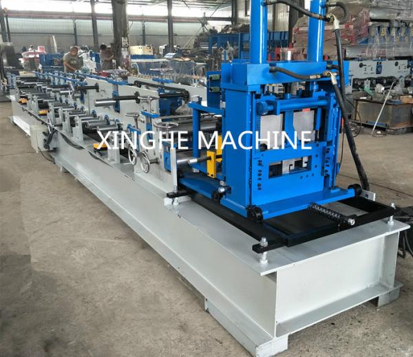 High Speed Security Metal Roofing Roll Former With Hydraulic Pump Station