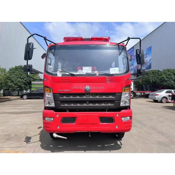 Factory Customized HOWO Fire Truck  Fire Rescue Fighting  Water Fire Truck