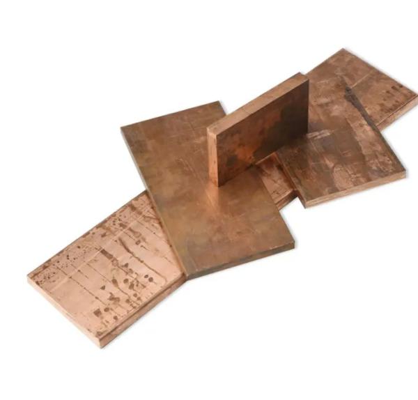 Cobre laminado a quente em placa de níquel 2 - 48 mm C71500 C70600