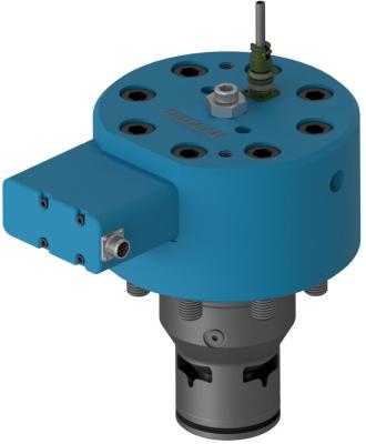 The Olmsted SVX Series of 2-way servo controlled  proportional throttling valves are  perfectly suited for high-speed hydraulic applications  such as die casting shot control, injection molding