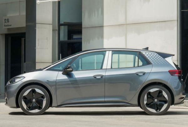 Volkswagen ID.3   Carro com porta traseira elétrico de 2022 assentos da porta 5 do carro compacto 5 da pro versão de Jizhi